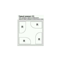 Акриловая ванна VAGNERPLAST HAPI 170x110 Right VPBA170HAP3PX-04