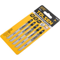 Полотна по дереву Т101B 5 шт, HCS, 100 мм для электролобзика TOLSEN 76804