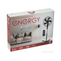 Вентилятор Energy ELEGANCE EN-1626 с пультом, 16", черный, 1 шт.коробка 103890