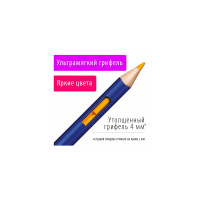 Художественные акварельные цветные карандаши BRAUBERG ART PREMIERE, 12 цветов, грифель 4 мм металл 181533