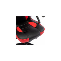 Компьютерное кресло BRABIX Shark GM-203, экокожа, черное/красное 532512