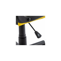 Компьютерное кресло BRABIX Shark GM-203, экокожа, черное/желтое 532514