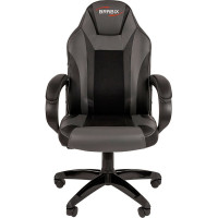 Компьютерное кресло BRABIX Tanto GM-171, TW/экокожа, черное/серое 532574