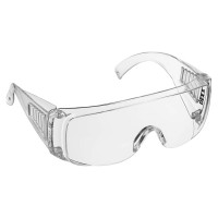 Защитные очки DEXX, поликарбонатная монолинза, с боковой вентиляцией, прозрачные, 11050