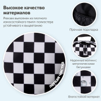 Универсальный рюкзак BRAUBERG POSITIVE, потайной карман, Black and White, 42x28x14см, 270777