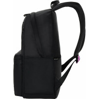Универсальный рюкзак BRAUBERG FASHION CITY Romantic, черный, 44x31x16 см, 270808