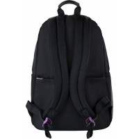 Универсальный рюкзак BRAUBERG FASHION CITY Romantic, черный, 44x31x16 см, 270808
