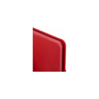 Блокнот BRAUBERG А5, 148x218мм, DUO, под кожу, с резинкой, 80л, клетка, красный/бирюзовый 113431