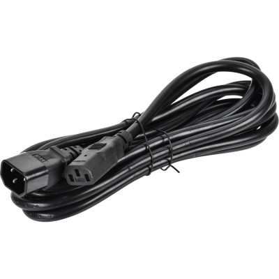 Кабель электропитания IEK ITK PDU 3х1,5 3М с разъёмами С13-C14 PC-C13C14-3M