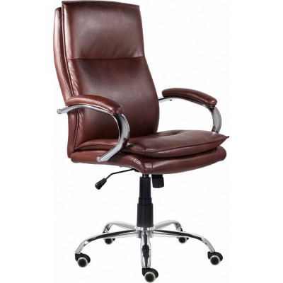 Офисное кресло BRABIX PREMIUM "Cuba EX-542", экокожа, коричневое, 532550