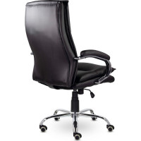 Офисное кресло BRABIX PREMIUM "Cuba EX-542", экокожа, черное, 532549