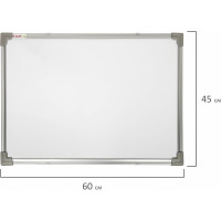 Магнитно-маркерная доска Staff 45x60 см, металлическая рамка, ECO 238136