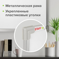 Магнитно-маркерная доска Staff 45x60 см, металлическая рамка, ECO 238136