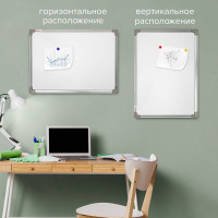 Магнитно-маркерная доска Staff 45x60 см, металлическая рамка, ECO 238136