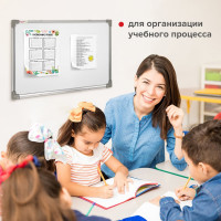 Магнитно-маркерная доска Staff 45x60 см, металлическая рамка, ECO 238136