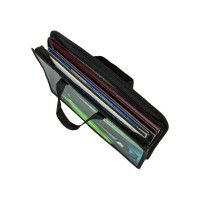 Папка на молнии с ручками ЮНЛАНДИЯ Neon race А4, 1 отделение, пластик, ширина 40 мм 270950