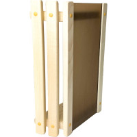 Абажур со стеклом Бацькина Баня Relaxing light бронза, 40x30x10 см 30777