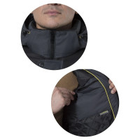 Куртка Эксперт Спецодежда Дэлф, серый/черный, р. 52-54, рост 182-188 6446000025690