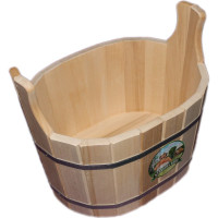 Ушат Бацькина баня овальный, 20 л 30031