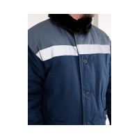 Утепленная куртка ООО ГУП Бисер Работник COTTON, размер 44-46, рост 182-188 4640100809200