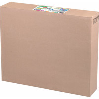 Комплект детской мебели BRAUBERG NIKA KIDS КОСМОС голубой, стол + стул, пенал 532634