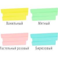 Текстовыделители BRAUBERG ORIGINAL PASTEL набор 4 шт, ассорти, линия 1-5 мм 151697