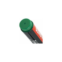 Перманентный маркер ULTRA MARKER BRAUBERG, зеленый, 3,5 мм с клипом 12 шт 152207