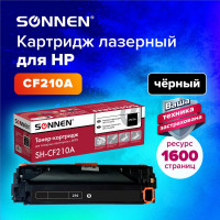 Лазерный картридж SONNEN SH-CF210A для HP LJ Pro M276, высшее качество, черный, 1600 страниц 363958
