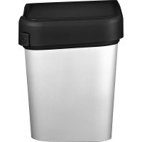 Контейнер для мусора Econova "METAL BIN" 10 л, черный 434261213