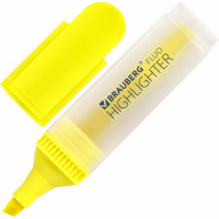 Набор текстовыделителей BRAUBERG FLUO 4 шт, ассорти, линия 1-5 мм 150403