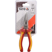 Диэлектрические тонкогубцы YATO 160мм YT-21154