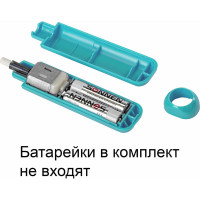 Электрический ластик BRAUBERG JET, питание от 2 батареек ААА, 8 сменных ластиков, голубой 229612