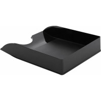 Горизонтальный лоток для бумаг BRAUBERG ORIGINAL 315x250x60 мм, черный 238104