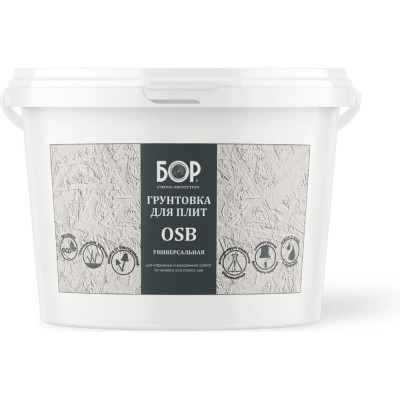 Универсальная грунтовка для плит OSB Бор (ведро; 15 кг) 4690417096060
