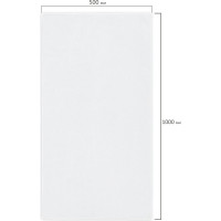 Салфетка из микрофибры LAIMA WHITE ULTRA DENSE OVERCLOCK супер плотная, 50x100 см, белая HOME 608226