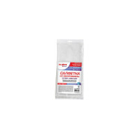 Салфетка из микрофибры LAIMA WHITE ULTRA DENSE OVERCLOCK супер плотная, 50x100 см, белая HOME 608226