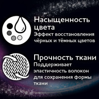 Жидкое средство для стирки ЛАСКА автомат, 3 л, Сияние черного, гель-концентрат 601890