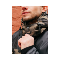 Утепленная куртка ООО ГУП Бисер Альбатрос КМФ лес/черный, размер 68-70, рост 170-176 4670132026290