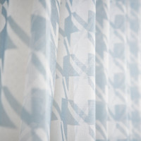 Штора witerra тюль старс 300x275 см голубой 108869
