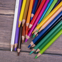 Цветные карандаши BRAUBERG PREMIUM AQUARELLE акварельные, 24 цвета, грифель мягкий 4 мм 181673