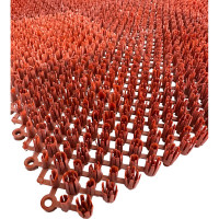 Коврик Бацькина баня Gras 41x54 см, коричневый 92061