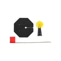 Набор жерлиц на подставке Тонар ЖЗ-04 d-185мм, катушка d-63мм, 10шт 140998
