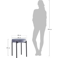 Стул BRADEX bug темно-бирюзовый FR 0554