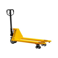 Гидравлическая тележка RohlaRhino г.п. 2,5 т, резиновые колеса RRPr2.5RDP