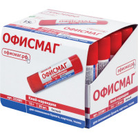 Клей-карандаш 15 г ОФИСМАГ 20 шт 222081