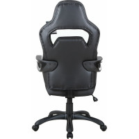 Компьютерное геймерское офисное кресло BRABIX Nitro GM-001, с подлокотниками, экокожа 531817
