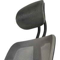 Компьютерное офисное кресло BRABIX Saturn ER-400, с подголовником, с подлокотниками, сетка 530871