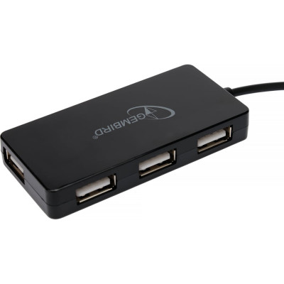Концентратор Gembird USB 2.0, 4 порта, блистер UHB-U2P4-03