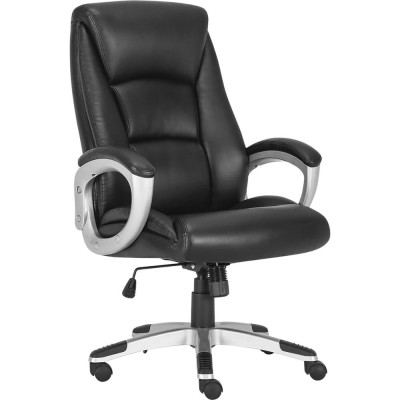 Компьютерное офисное кресло руководителя BRABIX PREMIUM Grand EX-501, с подлокотниками, кожа 531950