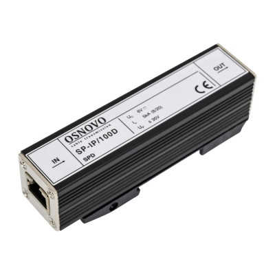 Устройство грозозащиты для локальной вычислительной сети OSNOVO SP-IP/100D (скорость до 100 Мб/с) sct1076